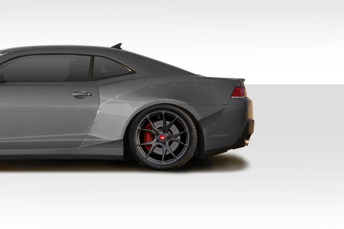 Spoiler Peint Pour Chevy Camaro 2014+ - Couleur Gris Métallisé Cendré WA810T, ABS, Neuf