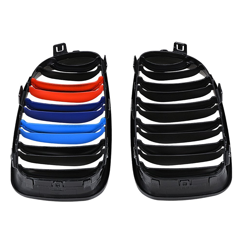 Glossy Black M Color Front Bumper Kidney Grill for BMW 1 Series E81 E82 E87 E88 934657118149 eBay