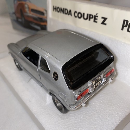 Vintage 70’s Polistil S14 1:25 - Honda Coupè Z Silver w/Black Trim w/Box - Picture 5 of 7