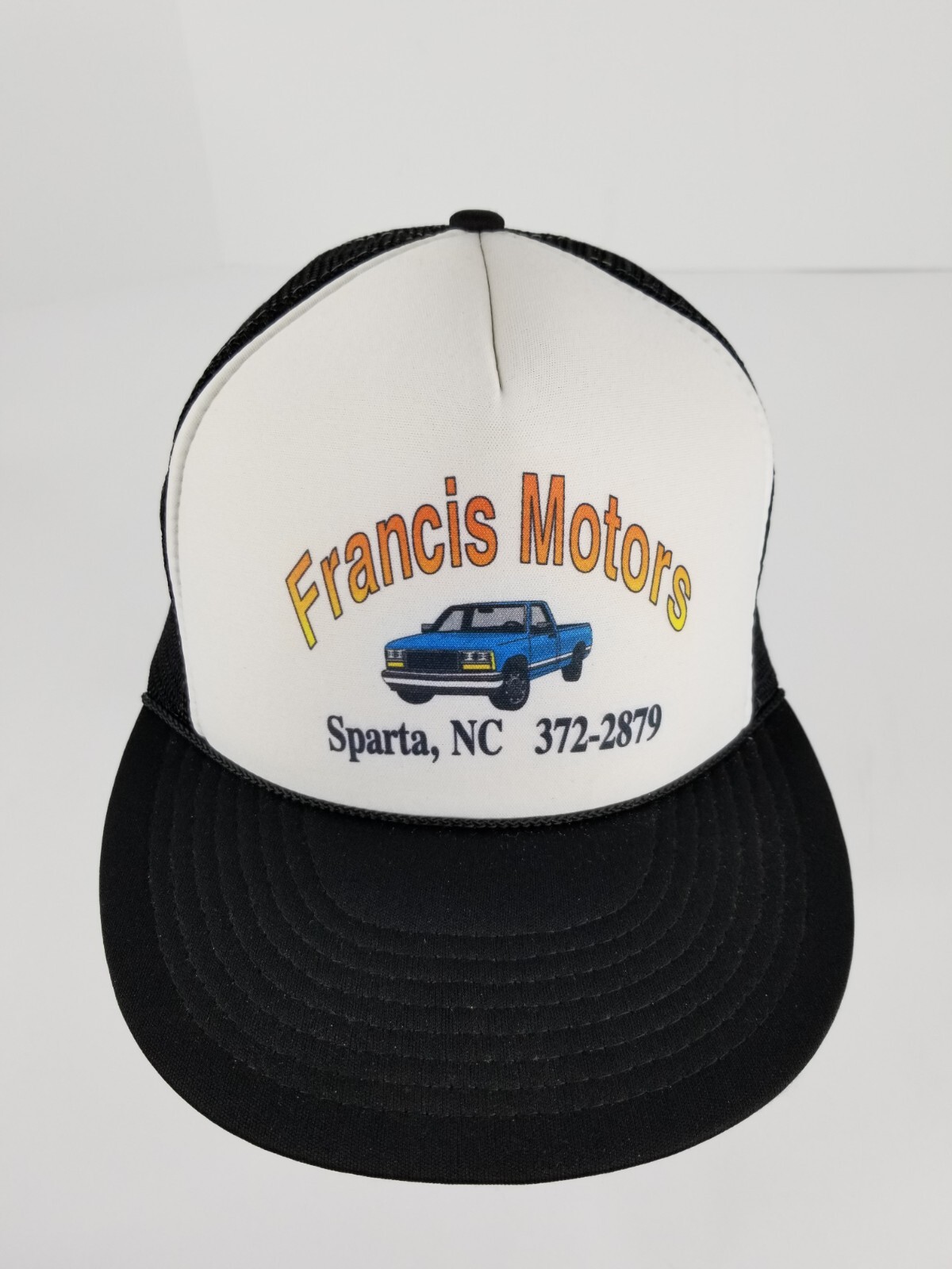 Vintage Francis Motors Sparta, NC Trucker Mesh Adjustable Hat eBay