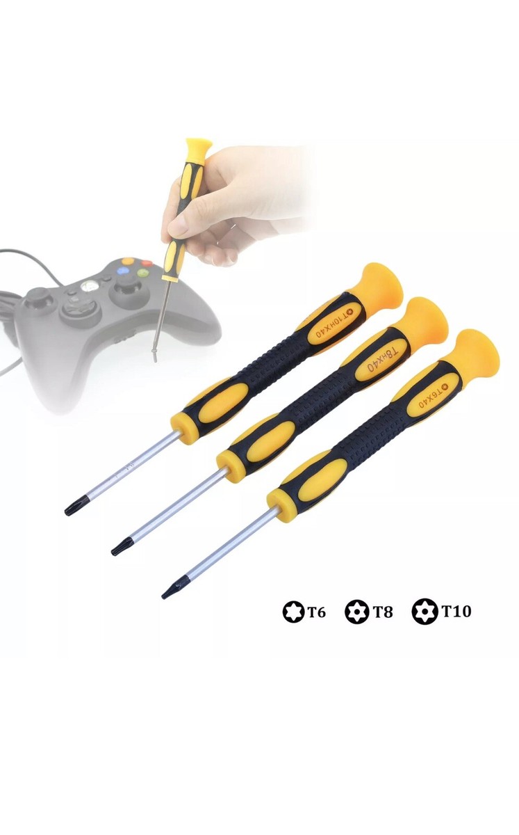 Destornillador Torx T6 T8H T10H Con Orificio De Seguridad Para Xbox One 360 Ps3 Ps4 Kit De Herramientas De Reparacion Con Spudger 90083780 Destornillador Torx T6 T8H T10H Con Orificio De Seguridad Para Xbox One 360 Ps3 Ps4 Kit De Herramientas De Reparacion Con Spudger 90083780