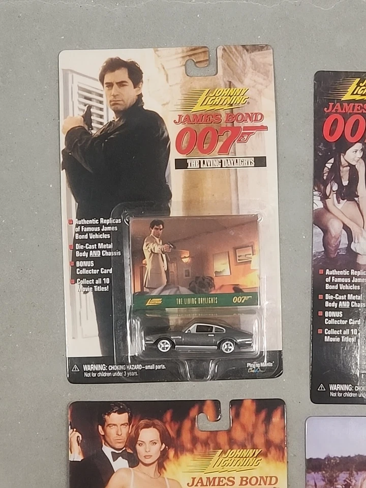  Johnny Lightning  James Bond 007 Dr. No Goldfinger/Thunderball Lot  10 Cars🔥 - Image 2 of 4