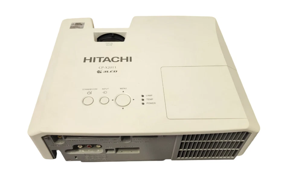 Hitachi CP-X2011 3LCD Projector 2200 ANSI HD 1080p – Portable, Built-in Speakers - Image 2 of 4