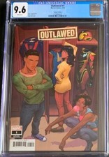 OUTLAWED #1 CGC 9.6 1:50 RUD VARIANT COVER MILES MORALES KAMALA KHAN RIRI MARVEL