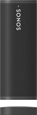 Sonos Roam Portable Smart Speaker Bundle Black Charging Stand Water Resistant