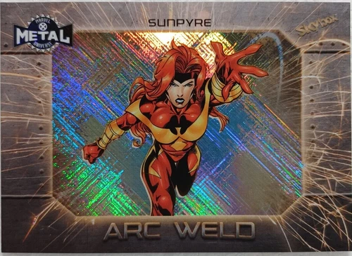 2020 Marvel X-Men Metal Universe - Arc Weld Card AW-20 Sunpyre
