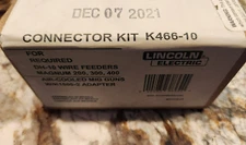 Lincoln Electric K466-10 Connector Kit for DH-10 Wire Feeders, Qty.1