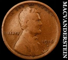 1916-S Lincoln Wheat Cent- Scarce Better Date No Reserve #J8845