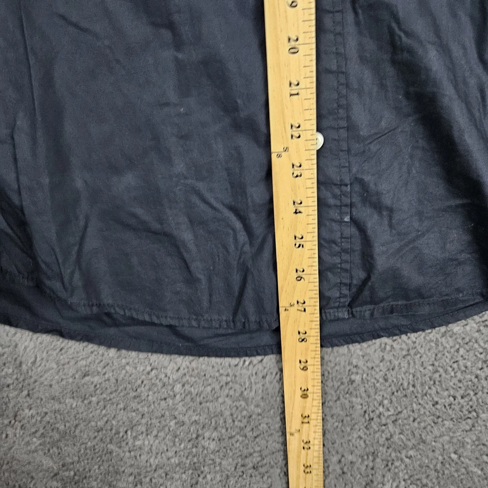 Christian Audigier Shirt Mens Small Black Long Sleeve Button Up Y2K Streetwear - Image 4 of 4