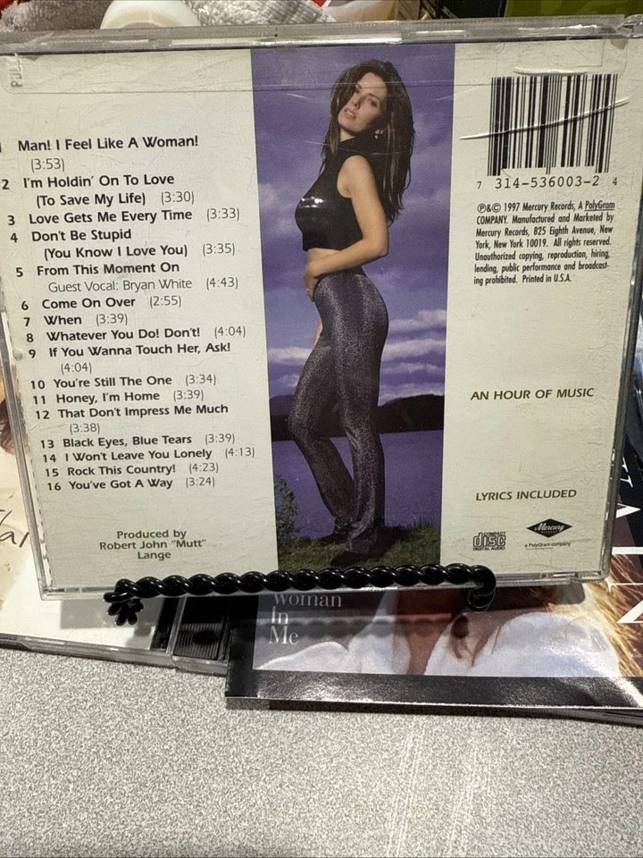 SHANIA TWAIN 4 CD LOT SINGLE & WOMAN IN ME COME ON OVER & UP Foto 3 de 4
