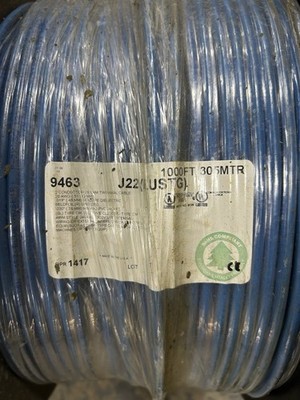 Belden 9463 J221000 Communication Cable 1000 FT 305 MTR 20/2C