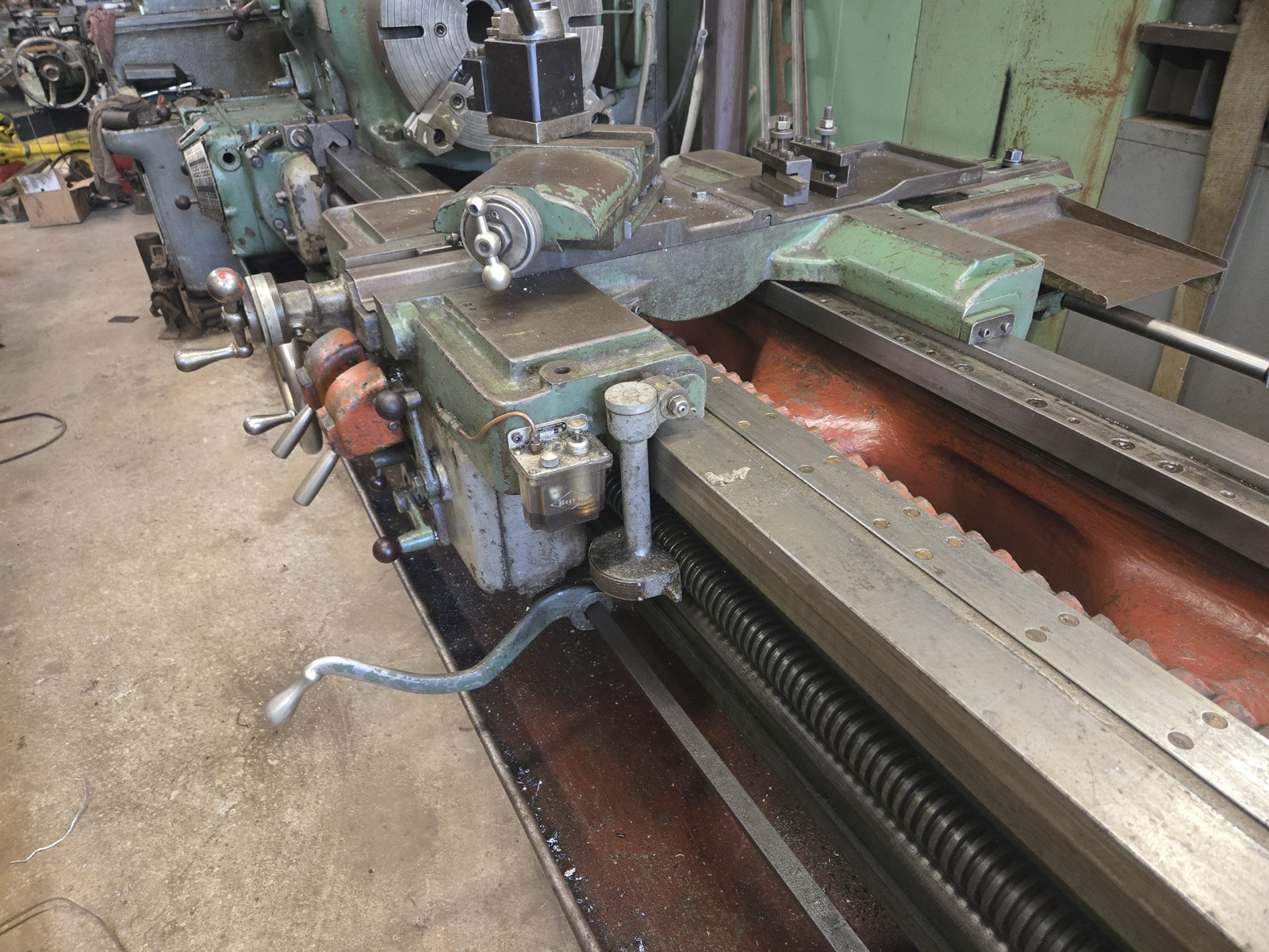 Lodge And Shipley Lathe - 20” With A 12  Ft Long Bed