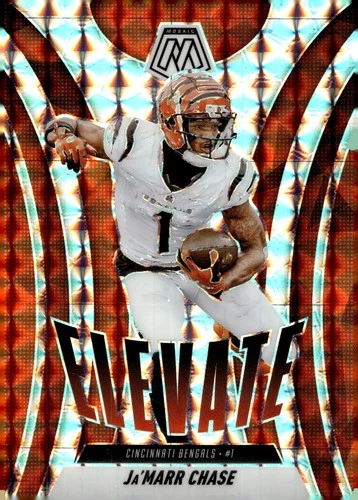 2025 Panini Mosaic #14 Ja'Marr Chase Elevate Mosaic