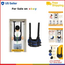 Back Stretcher Polyester Lumbar Traction Device Spine Decompression Belt Pain...