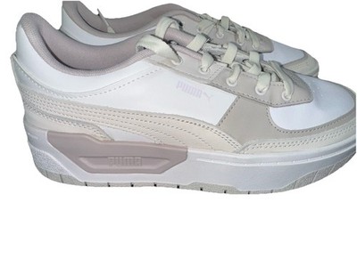 PUMA Cali Dream Pastel Lace Up  Womens White Sneakers Casual Shoes 39273309 8.5
