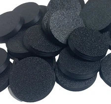 Pack of 5 60mm Round Bases Plastic Bases Warhammer  W40K Wargame