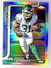 2025 Topps Chrome Khalil Herbert Refractor #131 Jets