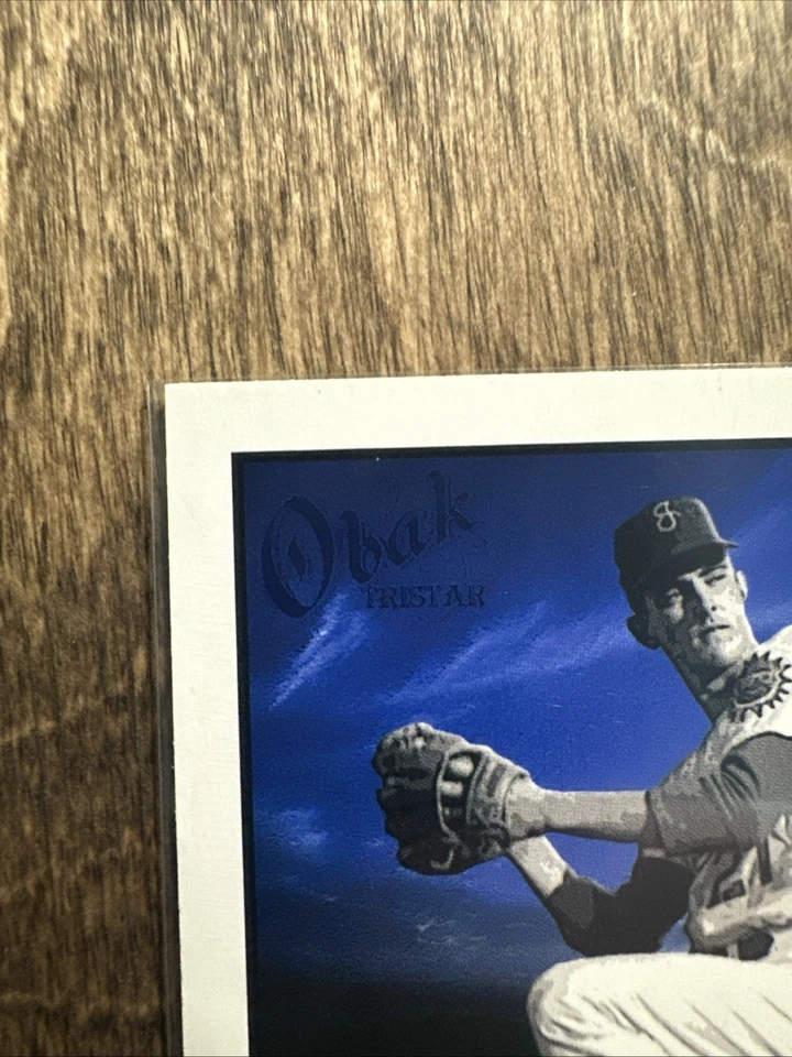 2009 Tristar Obak NOLAN RYAN International League History's Greatest Players #37 - Изображение 3 из 4