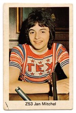 Vintage 1970's Ian Mitchell Card Pop Album Music Rock Bay City Rollers Scotland
