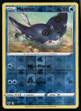 Mantine SWSH01: Sword Shield Base Set Reverse Holo 052/202 LP