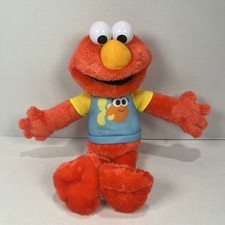 Sesame Street 13" Sing Along Elmo Plush Baby Elmo, Interactive Melodies, Lights
