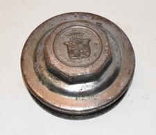 1920s-30s Cadillac Brass Threaded Screw-on Hubcap Hub Grease Cap C108