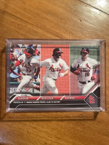 2023 Topps Now 33 Brendan Donovan / Alec Burleson / Nolan Gorman