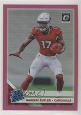 2019 Panini Donruss Optic Rated Rookie Pink Prizm Hakeem Butler #166 19zq