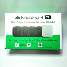 Blink Outdoor 4 XR newest model two-year battery 4 wireless camera.