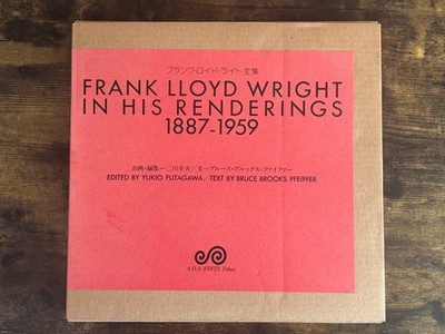 Frank Lloyd Wright In His Renderings 1887-1959 Futagawa Pfeiffer ADA Tokyo 1984