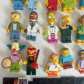 Lego The Simpsons Minifigures 71006 71006 10352 71005 Homer Marge Burns Krusty