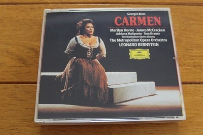 Georges Bizet Carmen CD Marilyn Horne Bernstein Metropolitan Opera Orchestra