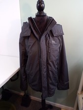 Abercrombie & Fitch Jacket Mens Medium Gray H...