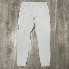 BYLT Pants Men's 33 Gray Everyday Jogger Slim Fit Performance Golf Slim Fit Tech