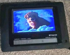 Polaroid Digital Photo Picture Frame With Built In Weather Station Black