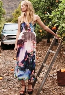 Anthropologie CoreyLynn Calter Daybreak Floral Midi Dress 2