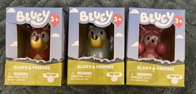 Bluey Bingo Muffin Bluey & Friends Mini Figures Moose Toys New Boxed Lot of 3