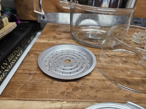 Vtg PYREX Flameware 2-4 Cup Coffee Complete Percolator # 7754