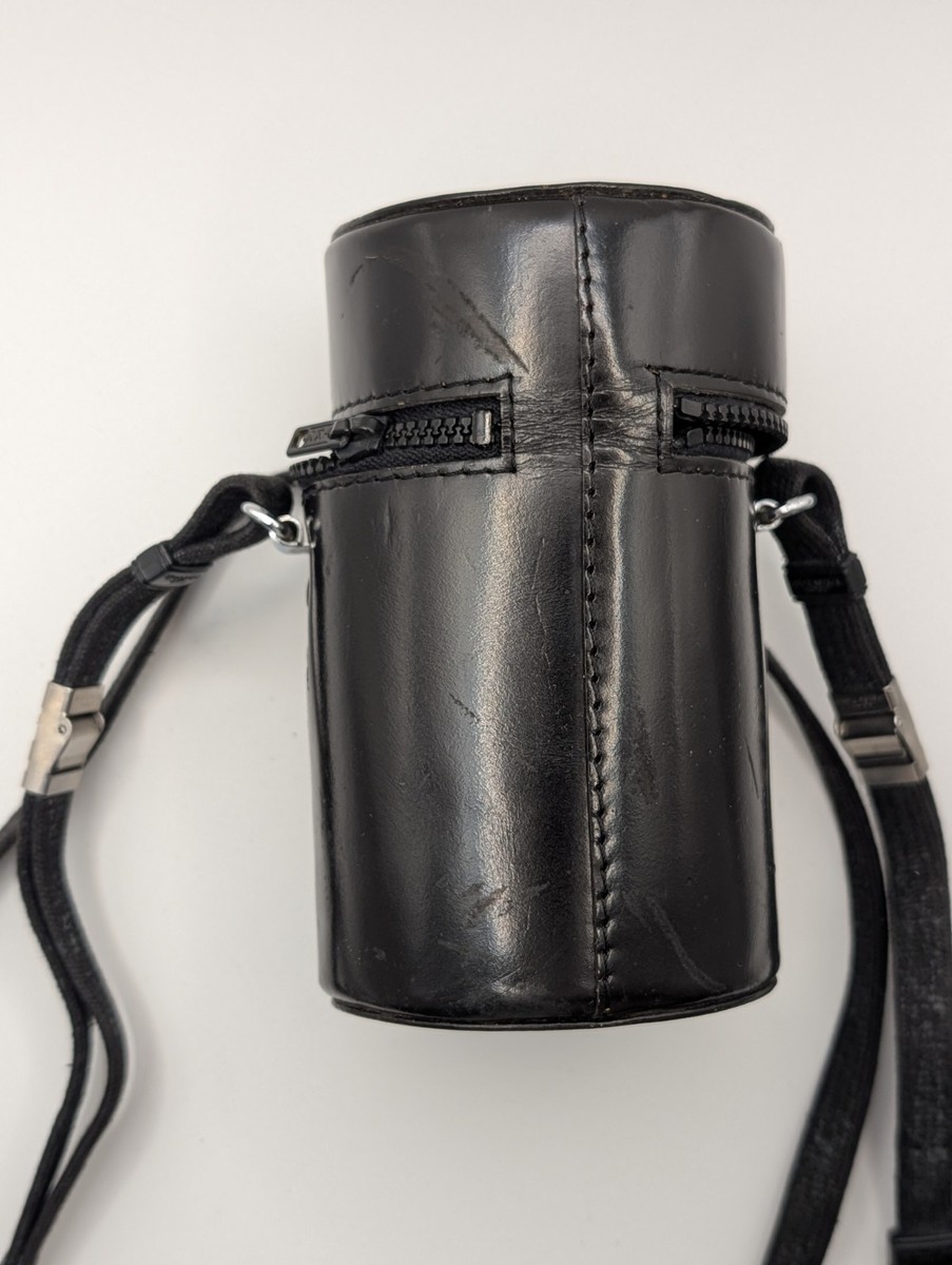 Vintage Minolta Leather Lens Case for 135mm f/2.8 MD MC Telephoto
