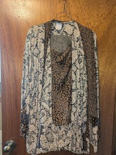 Carole Little Blouse/Skirt Set