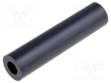 L: 4mm Polyamid schwarz DurchmesserAussen: 4mm linsenfoermig Distanzmuffe