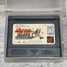 Metal Slug: 1st Mission (Neo Geo Pocket Color) Tested - Authentic Working 