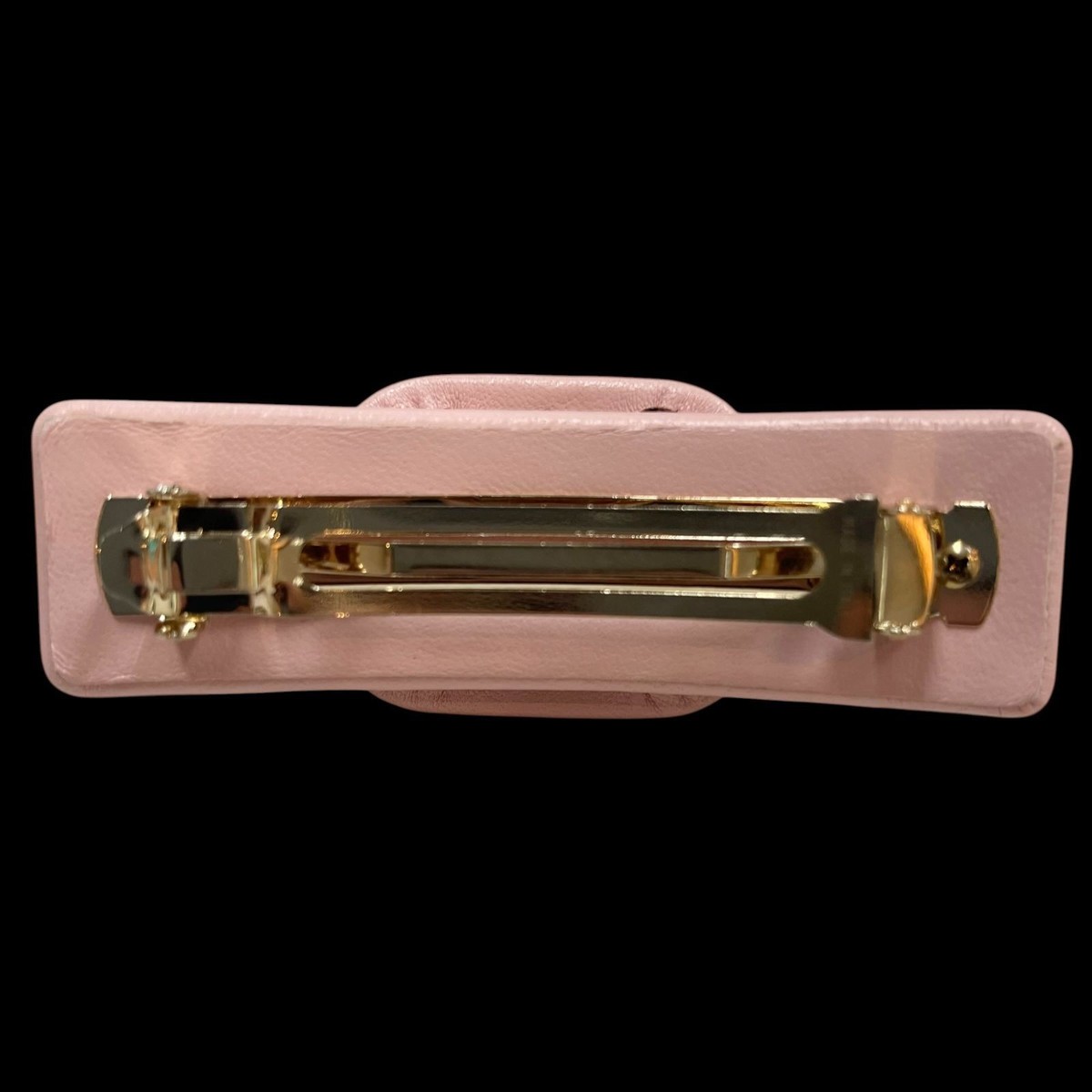 Salvatore Ferragamo Rose Ribbon Hair Barrette Light Pink  display picture 2