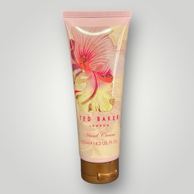 Ted Baker Feuchtigkeitsspendende Handcreme mit Rose & Sandelholz Brandneu 125ml