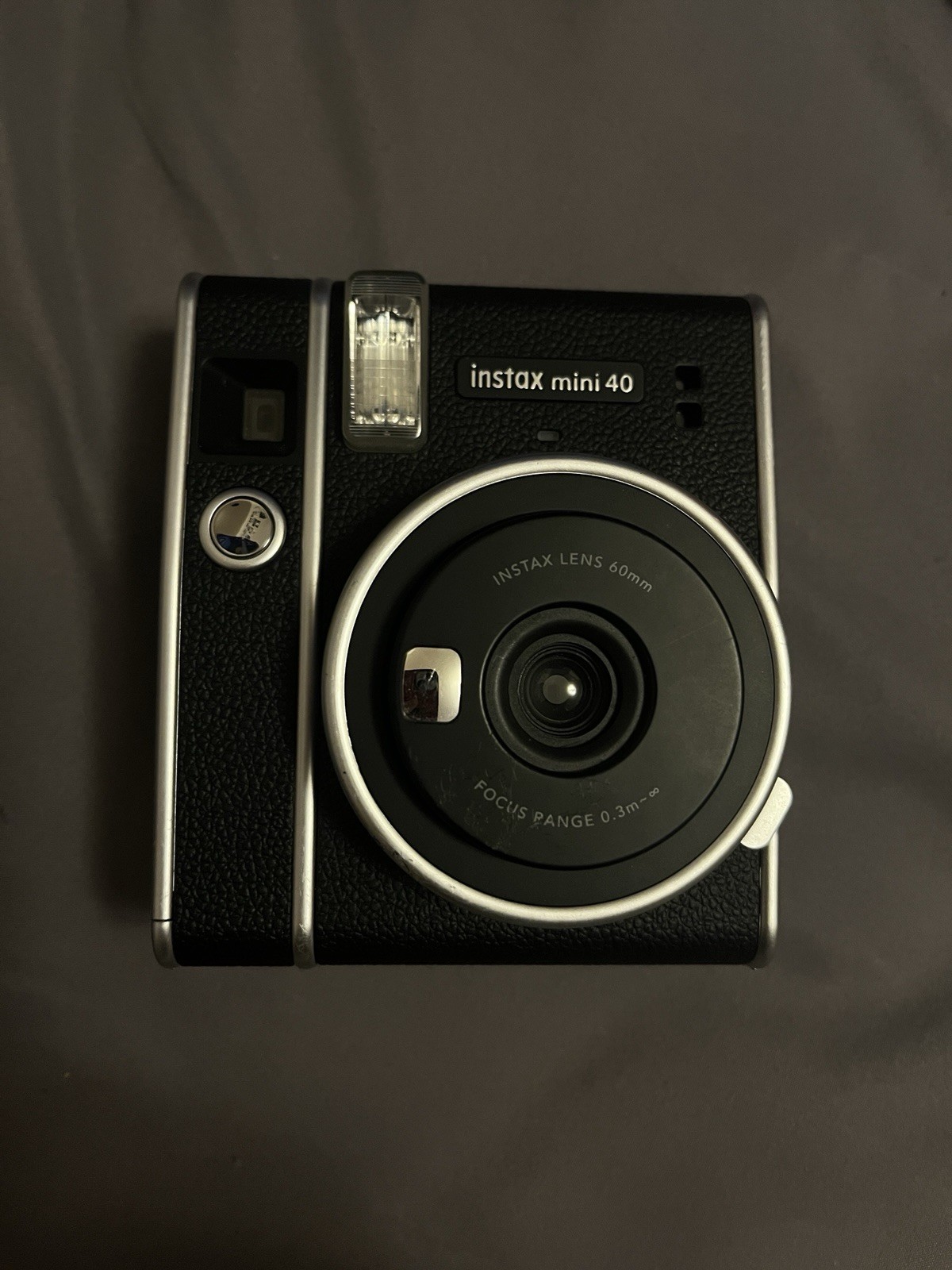 Fujifilm Instax Mini 40 Instant Camera - Black