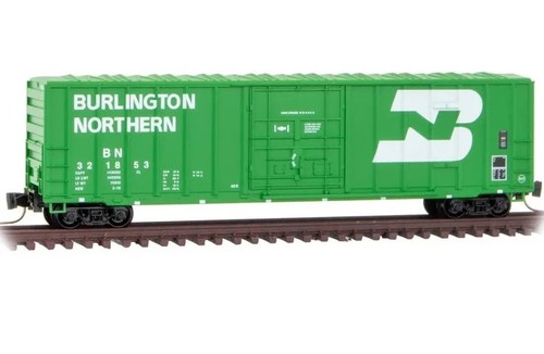 Coche de caja Micro-Trains MTL escala Z 50 ft Burlington Northern #321656 | Zustand: New