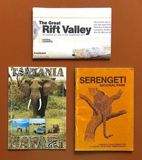Cartes et guides pour Tanzanie, Serengeti, Vallée du Grand Rift