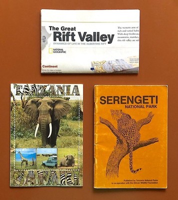 Maps & Guides for Tanzania, Serengeti, Great Rift Valley