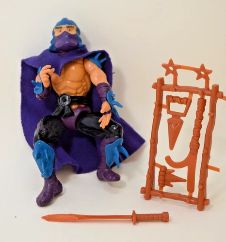 Vintage TMNT 1988 Shredder Figure COMPLETE Playmates