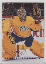 2021-22 Upper Deck Fleer Ultra Red Foil 82/91 Juuse Saros #198 0i47